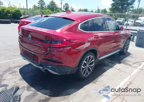 2021 BMW X4 xDrive30I z USA, uszkodzony, nr VIN 5UX2V1C07M9F59530